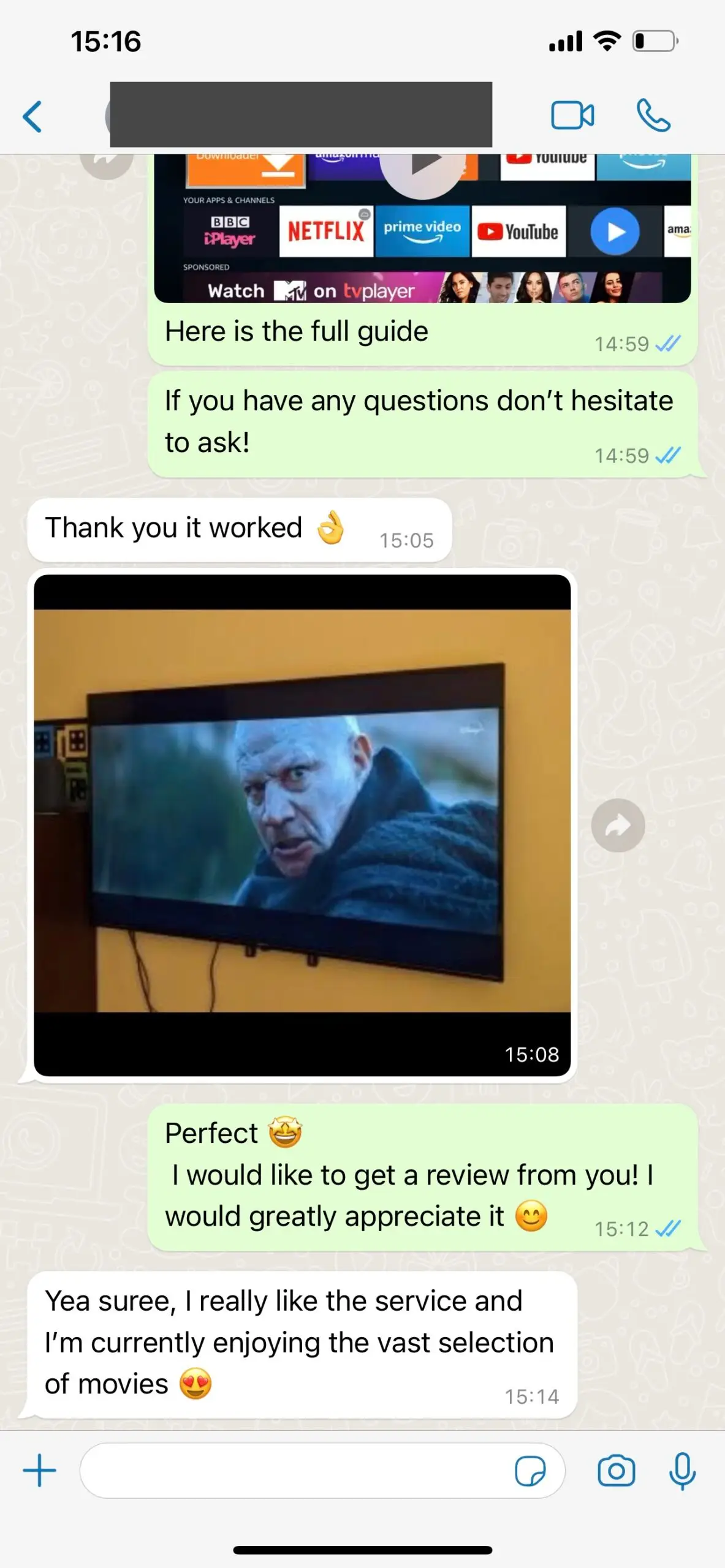 Happy Dutch IPTV subscriber