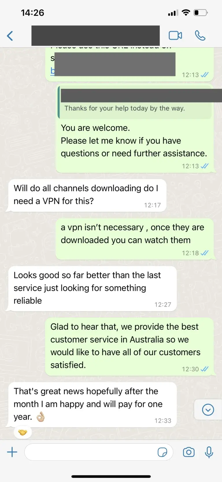 Dutch IPTV happy customer Netherlands
